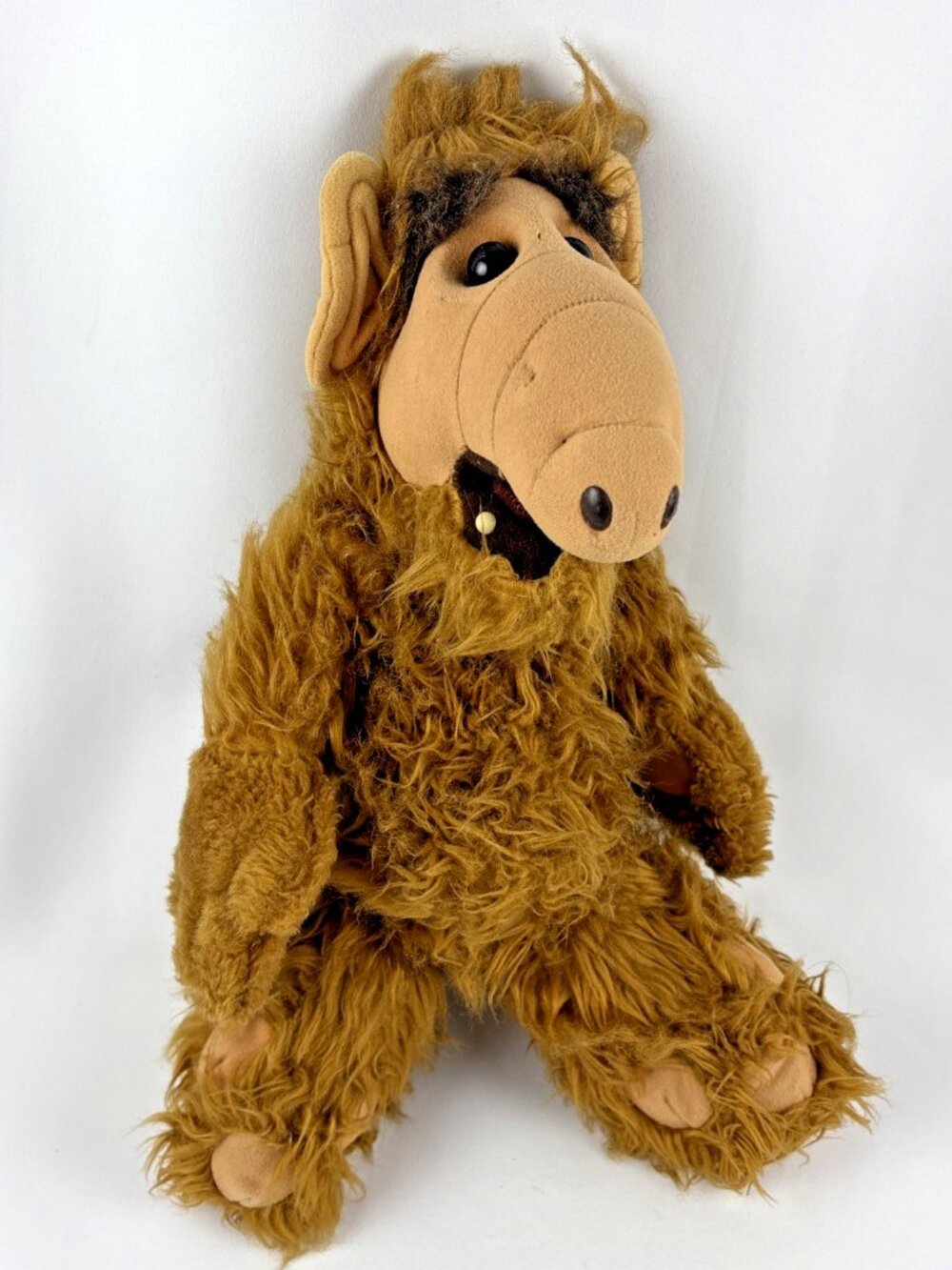 Vintage 1986 Alf Plush Doll 18" Coleco Stuffed Animal Alien Toy